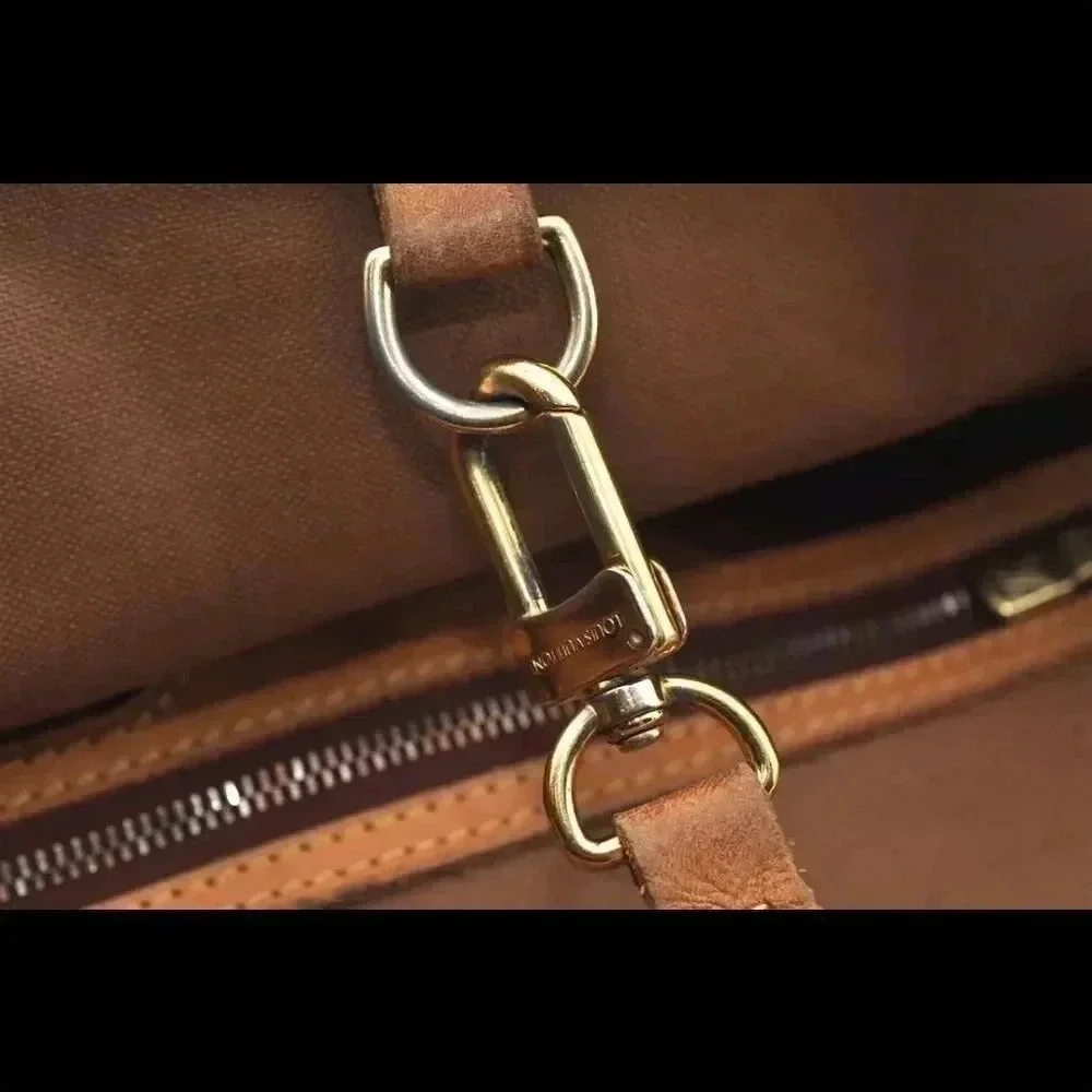 Louis Vuitton Monogram Batignolles Horizontal Shoulder Bag Brown/Tan - Picture 15 of 16